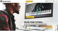 Desktop Screenshot of onlinepianist.com