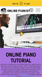 Mobile Screenshot of onlinepianist.com